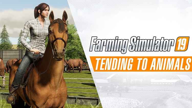 Farming Simulator 19 Animal Gameplay Trailer
