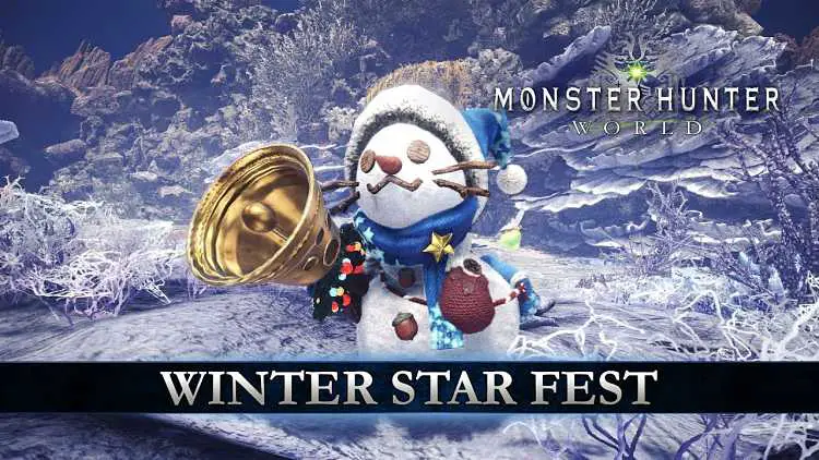 Monster Hunter World Winter Star Fest Begins