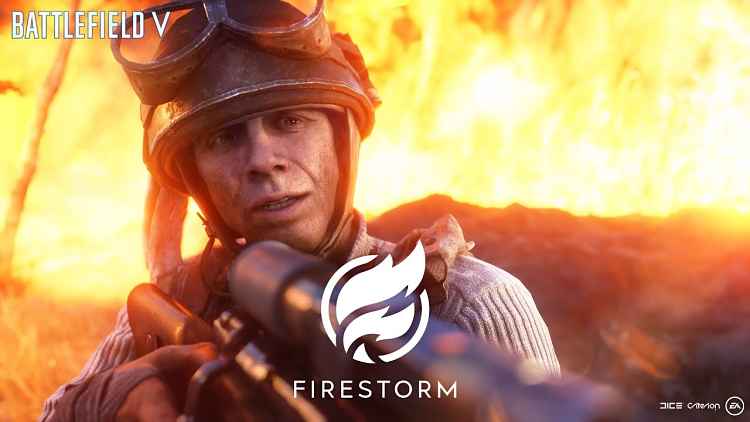 Battlefield V's Firestorm Battle Royale Trailer