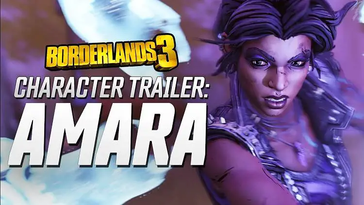 Borderlands 3 Amara the Siren Trailer