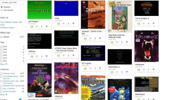 Play Thousands of Free MS-DOS Games in Browser