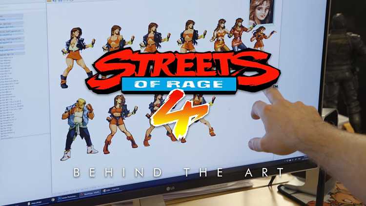 Streets of Rage 4 Art Trailer