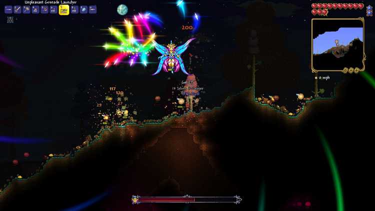 Where to find the Empress of Light in Terraria 1.4