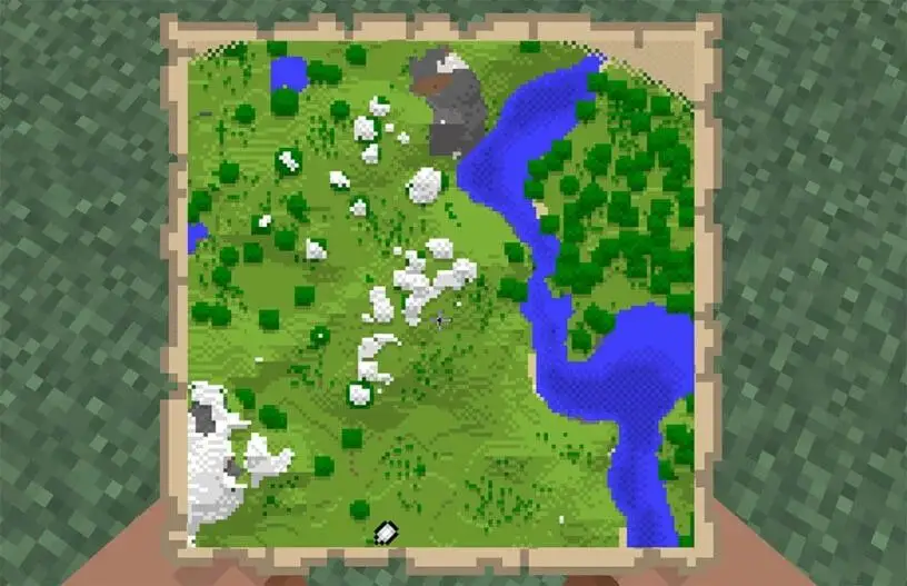 How to craft and expand a map in Minecraft ISK Mogul Adventures