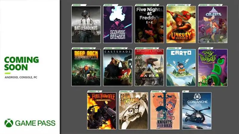 upcoming xbox pass games