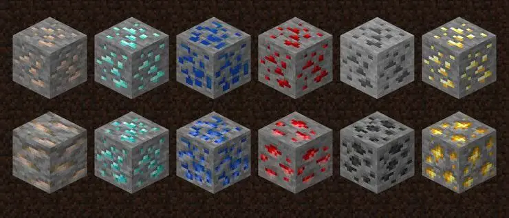 Minecraft Old Vs. New Textures